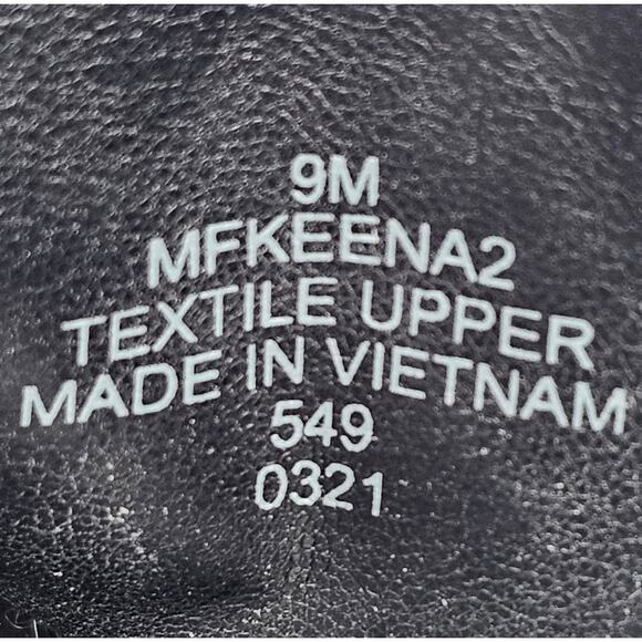 Marc Fisher Keena2 Gray and Black Double Buckle Strap Slides Women's Size 9 - Picture 8 of 9